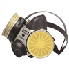 MSA 808071 Comfo Classic Half Mask Black Silicone Respirator - Medium