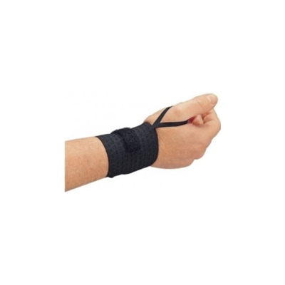 Allegro 7211-03 Black Rist-Rap With Thumb Loop