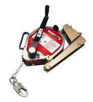 Miller MR50GB-Z7/50FT MightEvac Self-Retracting Lifeline With Hoist - 50' Unit With Galvanized Wire Rope And Mounting Bracket