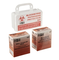 Pac-Kit 3065 Small Industrial Bloodborne Pathogen Kit With CPR