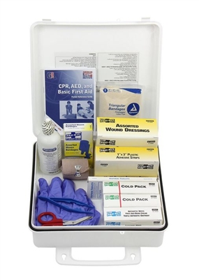 Pac-Kit 6490 #50 PLUS Weatherproof Plastic First Aid Kit