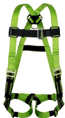 Miller P950QC-7/UGN DuraFlex Python Ultra Harness - With Quick-Connect Buckle Legs And Side D-Ring