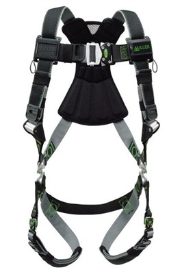 Miller RDT-QC-B/UBK Revolution Harness With DualTech Webbing - With Quick-Connect Buckle Legs And Removable Belt