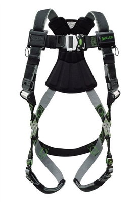 Miller RKN-QC-B/UBK Revolution Harness With Kevlar-Nomex Webbing - With Quick-Connect Buckle Legs And Removable Belt