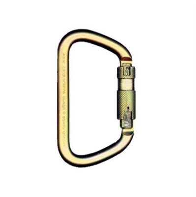 MSA SRCC642 1.2" Gate Auto-Locking Steel Carabiner - NFPA