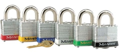 Master Lock 1220AST Rainbow Pack Padlock