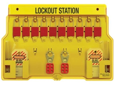 Master Lock 1482BP1106 English Padlock Station