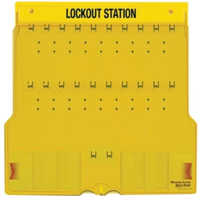 Master Lock 1484B English Padlock Station