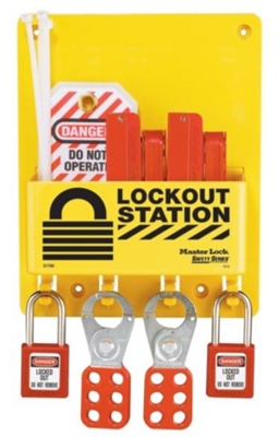 Master Lock S1720E410 Compact Lockout Station