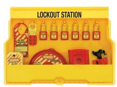 Master Lock S1850V410 Lockout Station