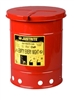 Justrite 09110 6 Gallon Spill Control waste can