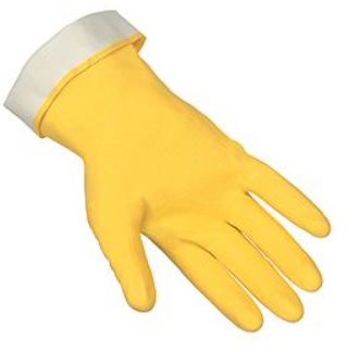 MCR 5290 Latex Flock Lined Glove Straight Cuff