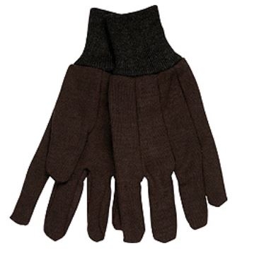 MCR 7100 Brown Jersey Glove - Large