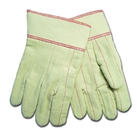 MCR 9018CDPC Double-Palm Nap-In Canvas Glove - Natural Poly/Cotton Knit Wrist