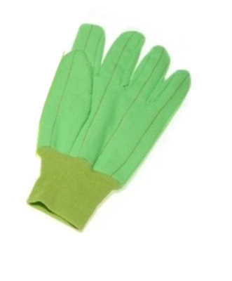 Seattle Glove GC020-TC Green Double Palm Fluorescent Corduroy Glove