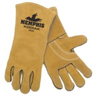 MCR 4620 Kodiak Side Leather Welder's Glove - Russet Select Leather