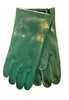 MCR 6422 Nitrile Reinforced Double Dipped PVC Glove With Green Standard 12" Gauntlet
