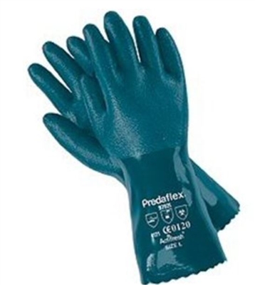 MCR 9792L Predaflex Nitrile Work Glove - 12" Gauntlet