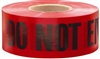 Empire 11-081 3" x 1000' Red "DANGER DO NOT ENTER" Barricade Tape