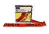 North Safety CT3RE9 3" x 1000' Red "DANGER" Tape - In Dispenser Box