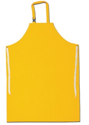 MCR 200S5 35" x 47" Yellow Sewn Edge Classic Series Apron