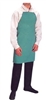 Anchor Brand CA-400 24" x 36" FR Visual Green Cotton Sateen Bib Apron