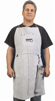 MCR 38136MW Memphis Welding 24" x36" Leather Bib Apron