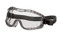 Crews 2310AF Stryker Anti-Fog Safety Goggle - Clear Lens With Smoke Frame And Rubber Strap