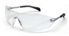 Crews S2110AF Blackjack Anti-Fog Safety Glasses - Clear Lens Chrome Frame