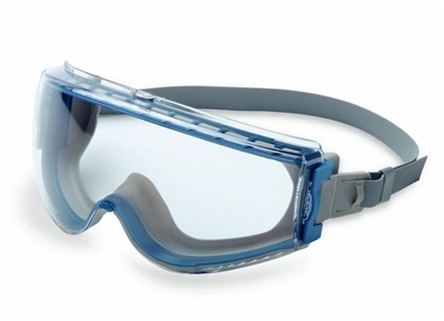Uvex S39610C Stealth Safety Goggle - Teal/Gray Clear Lens With Neoprene Band