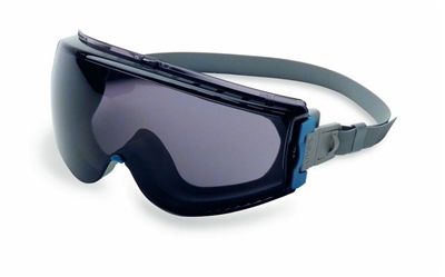 Uvex S39611C Stealth Safety Goggle - Teal/Gray Gray Lens With Neoprene Band