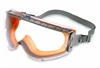 Uvex S39630C Stealth Safety Goggle - Orange/Gray Clear Lens With Neoprene Band