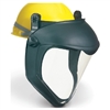 Uvex S8515 Bionic Faceshield With Hard Hat Adapter (No Suspension) - Anti-Fog, Hardcoat