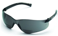 Crews BKH15G BearKat Magnifier Safety Glasses - Gray Lens 1.5 Diopter