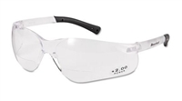 Crews BKH20 BearKat Magnifier Safety Glasses - Clear Lens 2.0 Diopter
