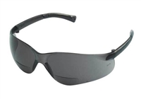 Crews BKH25G BearKat Magnifier Safety Glasses - Gray Lens 2.5 Diopter