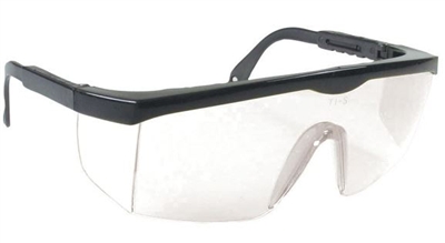 Crews TK110AF Tomahawk Safety Glasses - Clear Anti-Fog Lens Black Frame