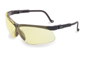 Uvex S3202 Genesis Safety Glasses - Amber Lens With Ultra-Dura Coating