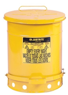 Justrite 09501 14 Gallon Spill Control waste can