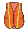 2W International 8018C Orange Blaze Mesh Safety Vest