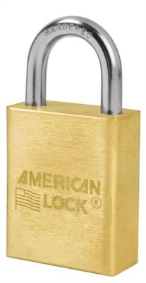 American Lock A5530KA Solid Brass Padlock
