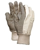 MCR 8800C Woven Cotton Canvas Glove - Men's - White With Black Dots