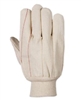 Southern Glove I183 Oil Rig 100% Cotton Glove - Import - Natural Knit Wrist