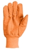 Southern Glove ICCHF18FO Fluorescent Orange Cotton Glove - Import