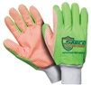 Southern Glove SIG006G Sarco Impact Orange Dot Canvas Outer Glove - Fluorescent Green Fingers