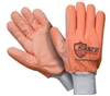 Southern Glove SIG006O Sarco Impact Orange Dot Canvas Outer Glove - Fluorescent Orange Fingers