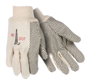 Southern Glove UPD103 Medium Weight Canvas Glove - Import - With Natural Knit Wrist