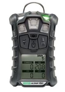 MSA 10110443 Altair 4X Multigas Detector - LEL, O2, CO, Charcoal