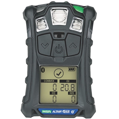 MSA 10178356 ALTAIR 4XR Multigas Detector: LEL, O2, H2S, & CO With 4-Gas Cylinder & Regulator