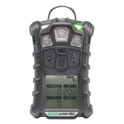 MSA A-ALT4X020NT000 Altair 4X Multigas Detector - O2, Charcoal